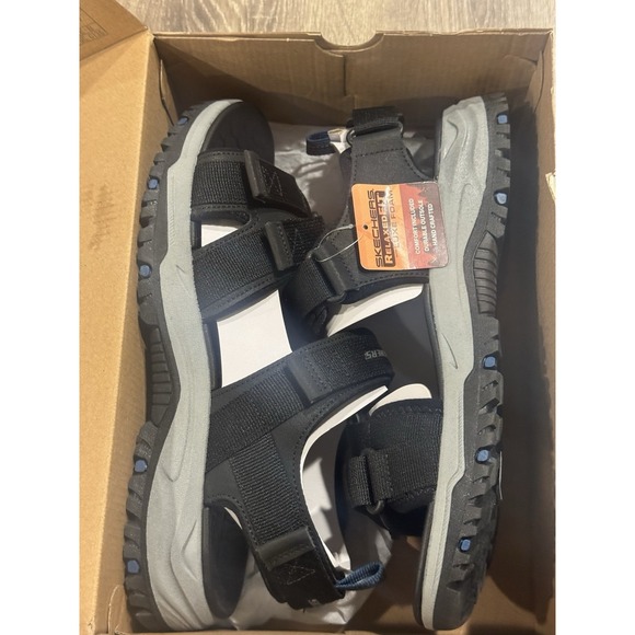 Skechers Prewitt Rio Vegan Mens‎ Walking Sandals Black 205478/BLK Size 12 main image 4